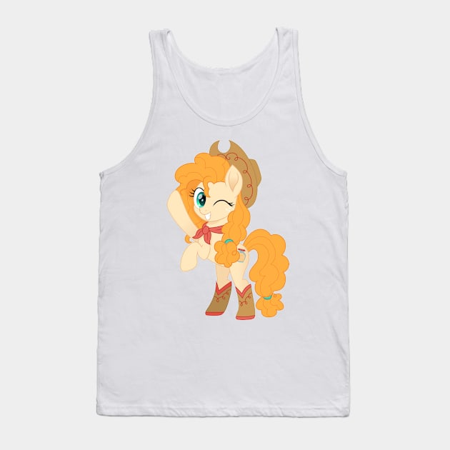 Cowgirl Pear Butter Tank Top by CloudyGlow